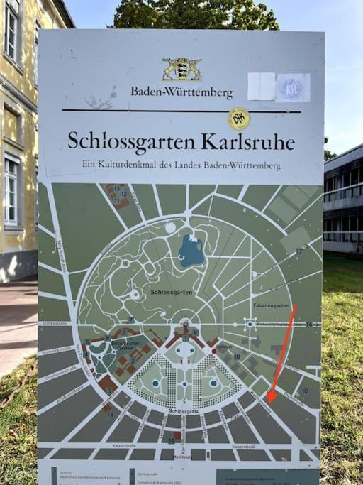 City Appartement Direkt Am Schloss! Karlsruhe Ngoại thất bức ảnh